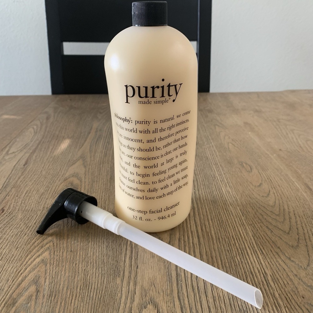 Philosophy Purity Made Simple One Step Facial Cleanser 32 oz With Pump